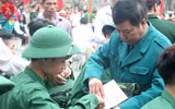 Những hình ảnh xúc động trong lễ giao quân ở Hà Nội